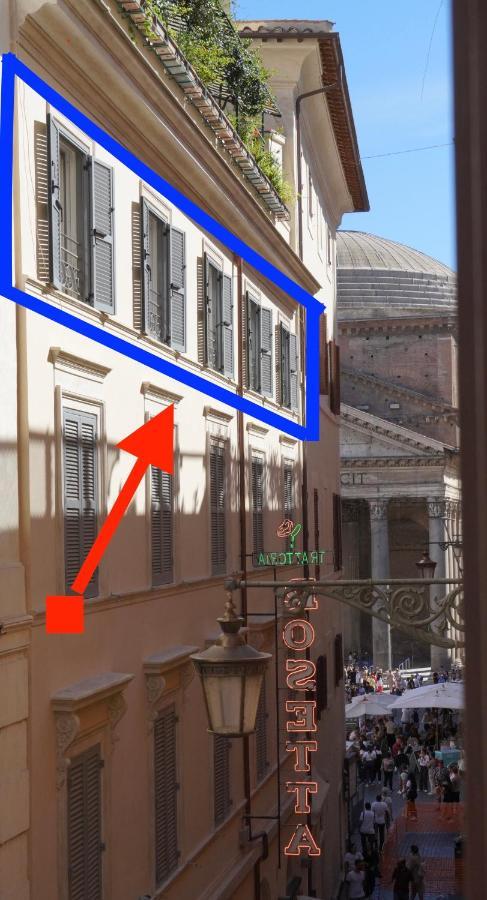 Apartmán Luce Al Pantheon Řím Exteriér fotografie